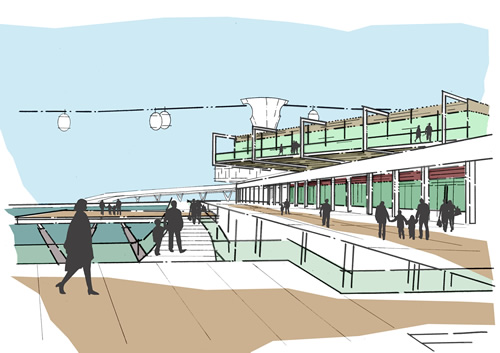 Beton Hala Waterfront Centre, Belgrade, Serbia