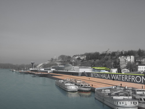 Beton Hala Waterfront Centre, Belgrade, Serbia