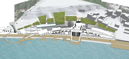 Beton Hala Waterfront Centre, Belgrade, Serbia